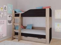 Кровать двухъярусная АСТРА 2 Сонома с ящиком