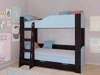 Кровать двухъярусная АСТРА 2 Венге с ящиком