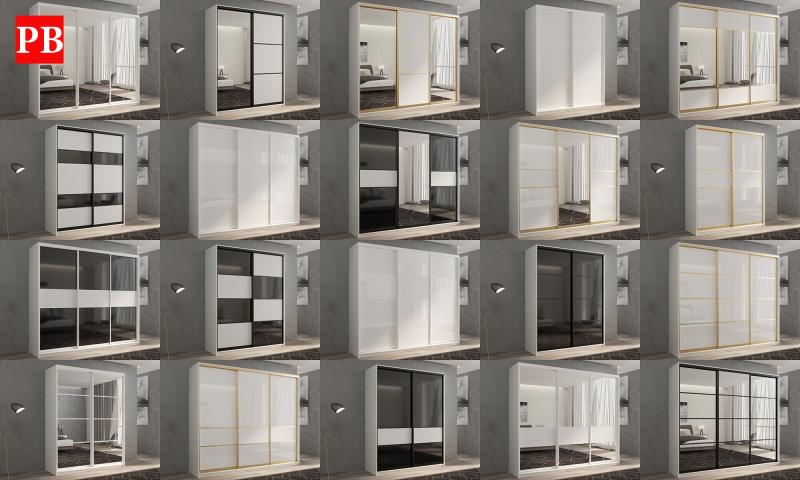 Новинка! Шкафы-купе WHITE&BLACK