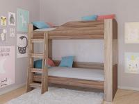 Кровать двухъярусная АСТРА 2 Сонома без ящика