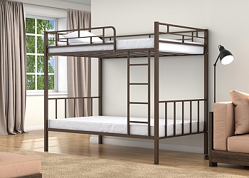 Металлическая двухъярусная кровать Валенсия 120