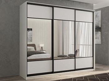 Шкаф-купе WHITE&BLACK мод. 6