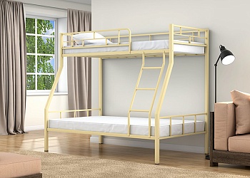 Металлическая двухъярусная кровать Раута