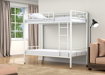 Металлическая двухъярусная кровать Валенсия