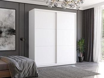 Шкаф-купе ВЕРОНА мод. 4 Белый/Белый