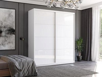 Шкаф-купе ВЕРОНА мод. 16 Белый/Белый
